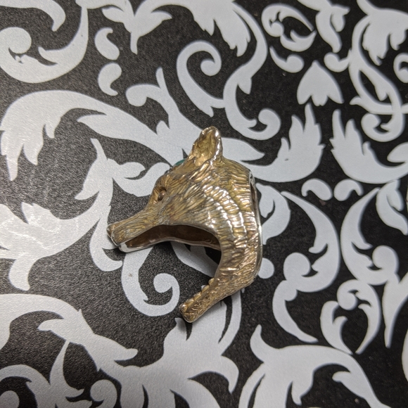 SPELL & The Gypsy Designs Wolf Ring 🐺 Silver sz 8 - Picture 5 of 6